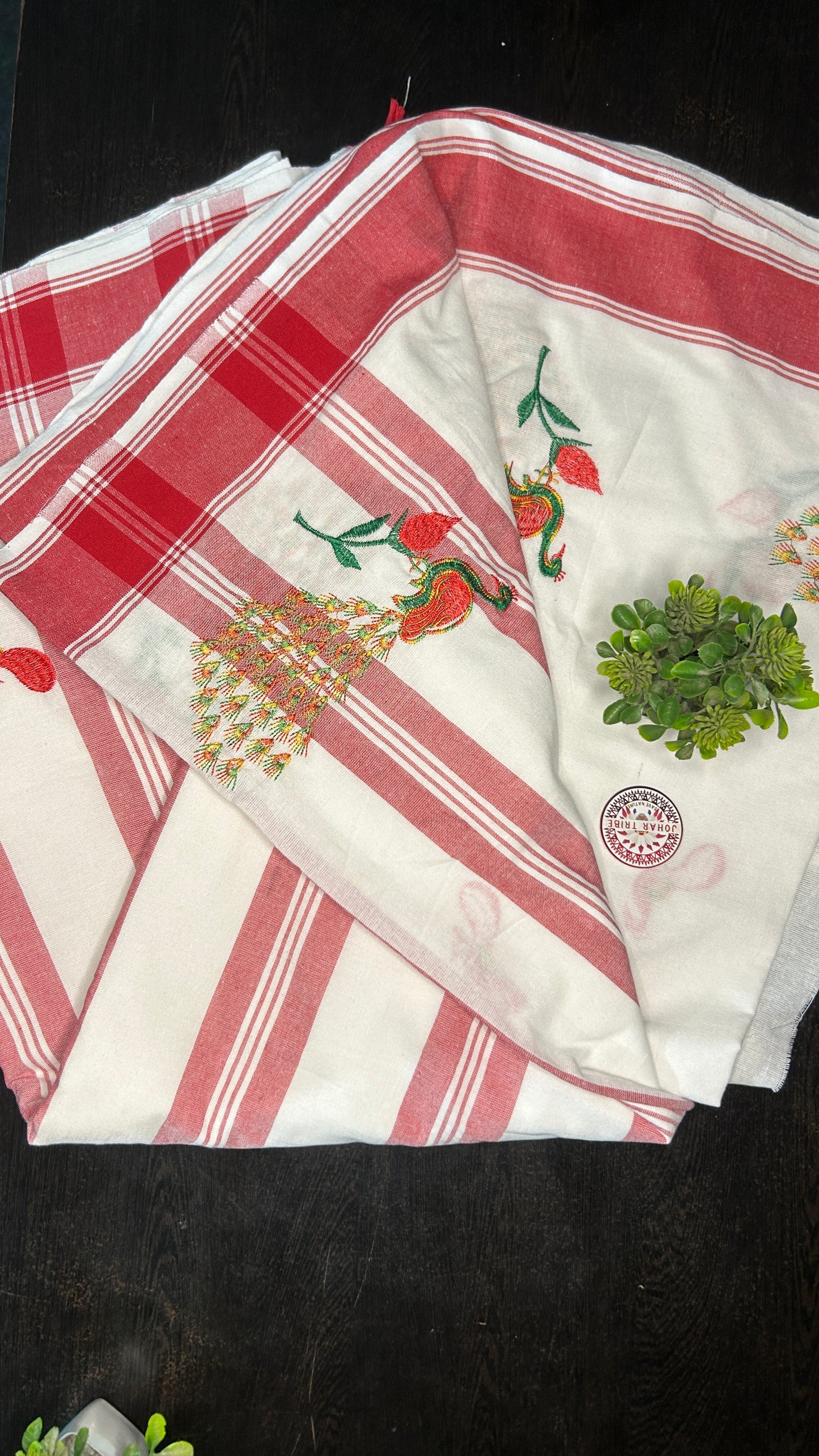 Adiwasi peacock saree